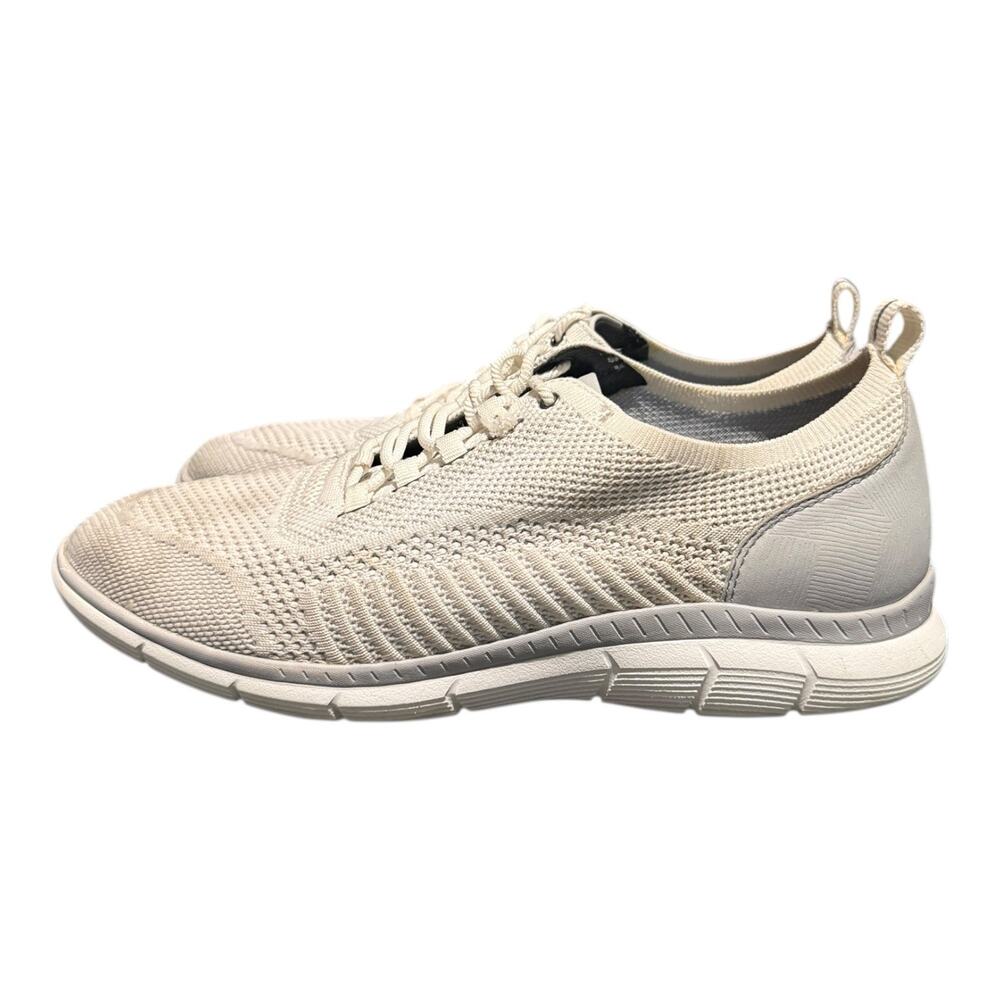 Johnston Murphy Men’s Knit Top Sneakers White Size 11.5 M B22 59 3618 - Picture 5 of 9